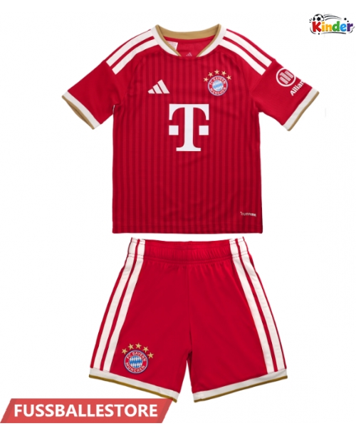 Günstige Bayern Munich Ismael Saibari #34 Heimtrikotsatz Kinder 2026-27 Kurzarm (+ Kurze Hosen)